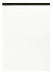 LANDRÉ Bloc-notes sans couverture, A4, 50 feuilles, uni
