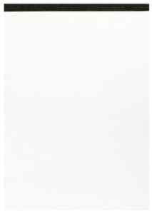 LANDRÉ Bloc-notes sans couverture, A4, 50 feuilles,quadrillé