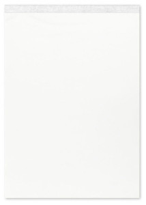 LANDRÉ Bloc-notes sans couverture, A7, 50 feuilles, uni