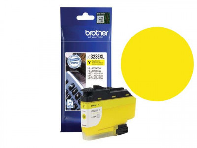 Brother LC-3239XLY Cartouche d'encre Jaune haut rendement 5000 pages pour MFC-J6945