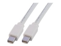 MCL Samar : CABLE MINI DISPLAY PORT MALE / MALE - 2M WHITE
