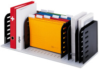 Étagères Styro pour système de rangement Styrorac, horizontales, grises