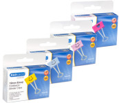 RAPESCO Pince double clip, (L)19 mm, vert, Smiley, 80 pcs.