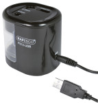 RAPESCO électrique double aiguiseur PS12 USB, blanc RAPESCO électrique double aiguiseur PS12 USB, blanc