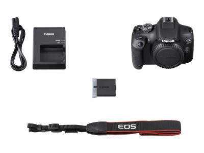 Canon : EOS 2000D BODY kit avec EF-S 18-55MM F/3.5-5.6 IS II