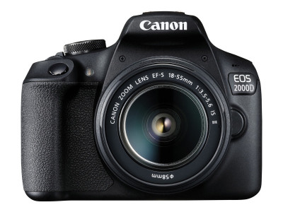 Canon : EOS 2000D BODY kit avec EF-S 18-55MM F/3.5-5.6 IS II