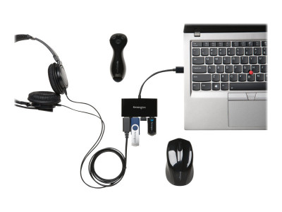 Kensington : USB 3.0 4-PORT HUB