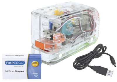 RAPESCO Agrafeuse électrique 626EL, noir