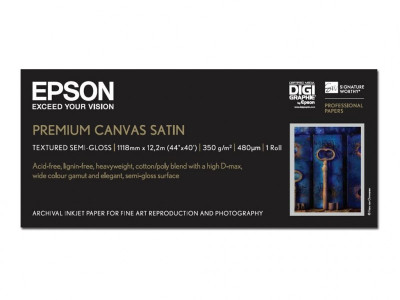 Epson : PREMIERART WATER-RESISTANT CANV 111 8CM X 12 19M