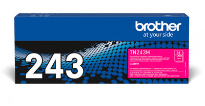 Brother TN-243M Toner Magenta 1000 pages pour DCP-L3510CDW L3550CDW