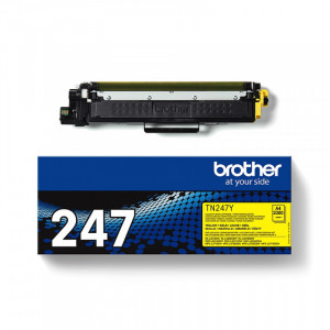 Brother TN-247Y Toner Jaune 2300 pages pour DCP-L3510CDW L3550CDW