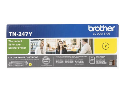 Brother TN-247Y Toner Jaune 2300 pages pour DCP-L3510CDW L3550CDW