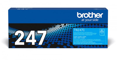 Brother TN-247C Toner Cyan 2300 pages pour DCP-L3510CDW L3550CDW