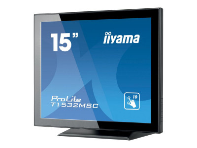 Iiyama : 15IN TCH 1024X768 4:3 8MS T1532MSC-B5X 700:1 VGA/DP/HDMI