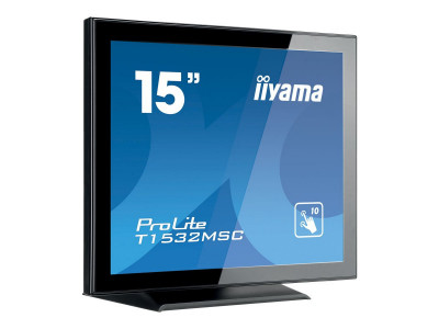 Iiyama : 15IN TCH 1024X768 4:3 8MS T1532MSC-B5X 700:1 VGA/DP/HDMI