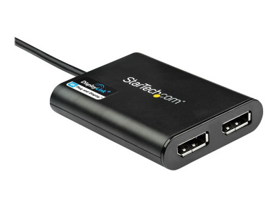 Startech : USB TO DUAL DISPLAYPORT ADAPTER - 4K 60HZ - USB 3.0 (5GBPS)