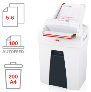 HSM Auto-Feed Aktenvernichter SECURIO AF100, 4 x 25 mm
