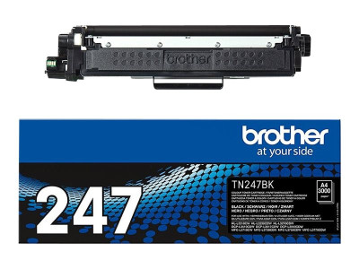 Brother TN-247BK Toner Noir 3000 pages pour DCP-L3510CDW L3550CDW
