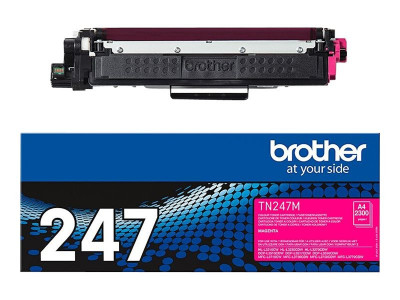 Brother TN-247M Toner Magenta 2300 pages pour DCP-L3510CDW L3550CDW