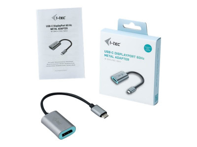 I-Tec : I-TEC USB-C METAL DISPLAY PORT ADAPTER 60HZ