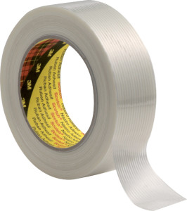 Scotch Filamentklebeband 8956, transparent, 50 mm x 50 m