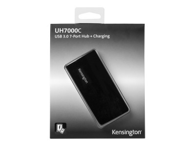 Kensington : USB 3.0 7-PORT HUB + CHARGING .