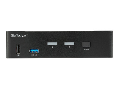 Startech : 2 PORT DISPLAYPORT KVM SWITCH 4K60HZ - USB 3.0 HUB - TAA COMP