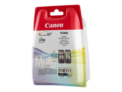Canon : PG-510 / CL-511 MULTI pack 2 cartoucheS