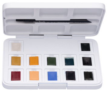 ROYAL TALENS Peinture aquarelle Van Gogh, kit de 12,