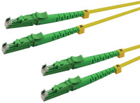 Câble de raccordement à fibre optique LogiLink, 2 x LSH Duplex, OS2, 0,5 m Câble de raccordement à fibre optique LogiLink, 2 x LSH Duplex, OS2, 0,5 m