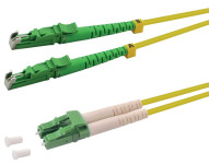 Câble de raccordement à fibre optique LogiLink, LSH duplex - LC duplex, OS2, 2,0 m