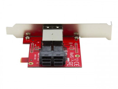 Startech : DUAL SFF-8643 TO DUAL SFF-8644 MINI SAS ADAPTER-12GBPS