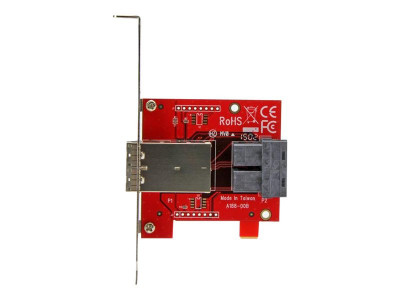Startech : DUAL SFF-8643 TO DUAL SFF-8644 MINI SAS ADAPTER-12GBPS