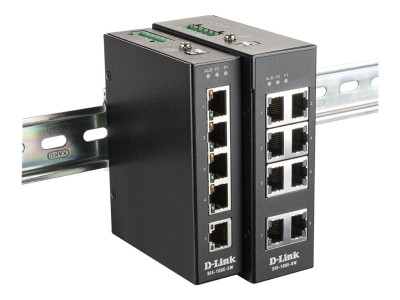 D-Link : 5 PORT UNMANAGED SWITCH W/5X10/100 BASET(X) PORTS