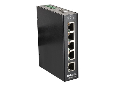 D-Link : 5 PORT UNMANAGED SWITCH W/5X10/100 BASET(X) PORTS
