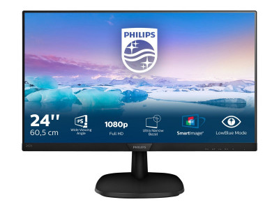 Philips : 23.8IN 1920X1080 16:9 5MS 243V7QDAB 1000:1 HDMI/DVI/VGA