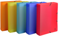 EXACOMPTA Boîte de classement Linicolor, PP, 60 mm, assorti EXACOMPTA Boîte de classement Linicolor, PP, 60 mm, assorti