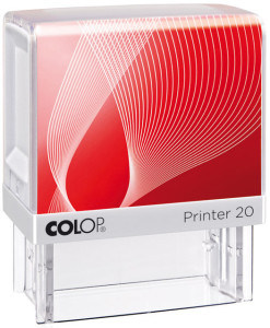 COLOP Tampon automatique à texte Printer 20, 4 lignes,