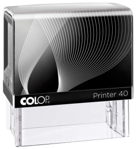 COLOP Tampon automatique à texte Printer 40, 6 lignes,