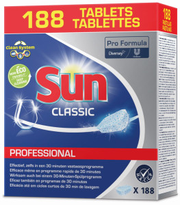 Sun Tablettes lave-vaisselle Professional Classic,188 piéces