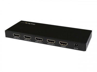 Startech : 4 PORT 4K HDMI SPLITTER 1X4 WAY HDMI 2.0 SPLITTER