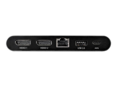 Startech : USB C MULTIPORT ADAPTER - DUAL MONITOR - 2 X 4K DP - WINDOWS-PD