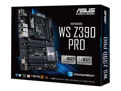 Asustek : WS Z390 PRO S1151 Z390 ATX AI SND+LAN+U3.1+M2+U2 SATA6 DDR4 (ci7-g8)