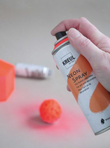 KREUL Peinture aéorosol NEON SPRAY, jaune fluo, 200 ml