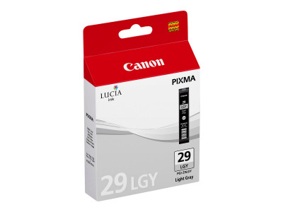 Canon : PGI-29 LGY LIGHT GREY cartouche encre
