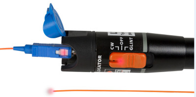 testeur de continuité LogiLink de fibres (Fiber Checker), noir