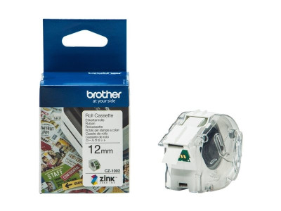 Brother Ruban étiquettes tout-en-couleur CZ-1002 12 mm de large