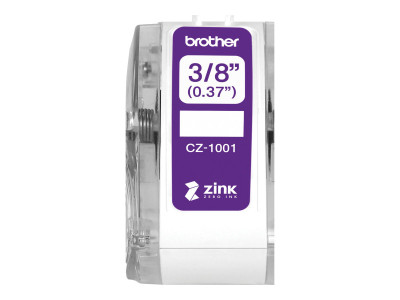 Brother Ruban étiquettes tout-en-couleur Brother CZ-1001, 9 mm de large