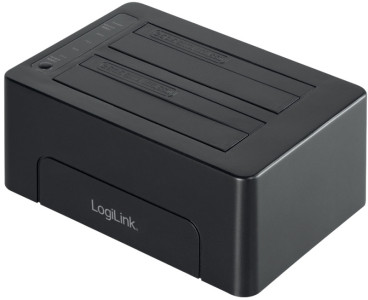 LogiLink Docking Station USB 3.1 disque dur, 2x 2,5