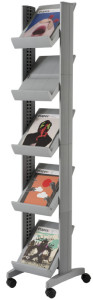 PAPERFLOW Porte-prospectus Corner easyDisplays, noir